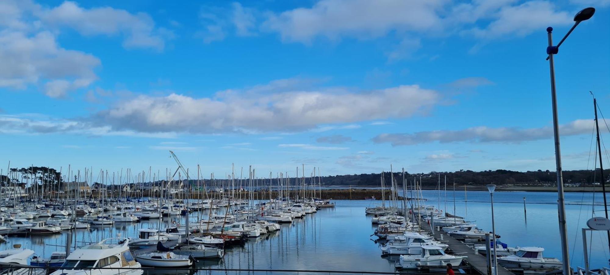 Appartement Escale Roz Pleine Vue Sur Le Port Perros-Guirec Exterior foto